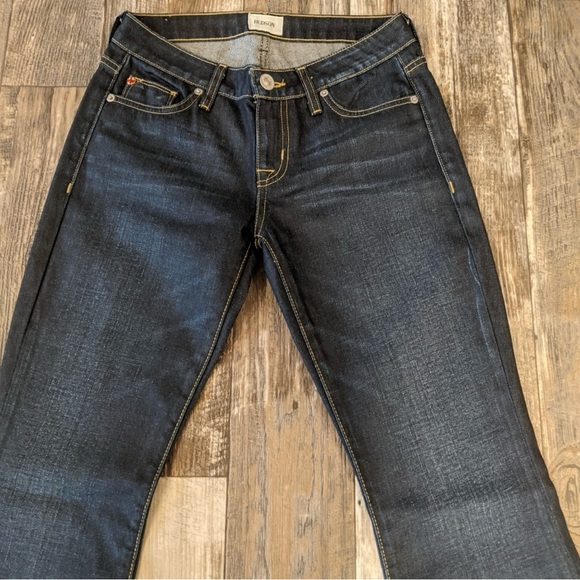 HUDSON Ferris Flap Flare Jeans Wide Leg Trouser NW508DW sz 25x35.5L Tall - Picture 8 of 14